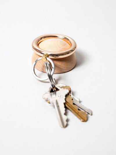 product image for timbre wakka key holder pink gold maple 4 14