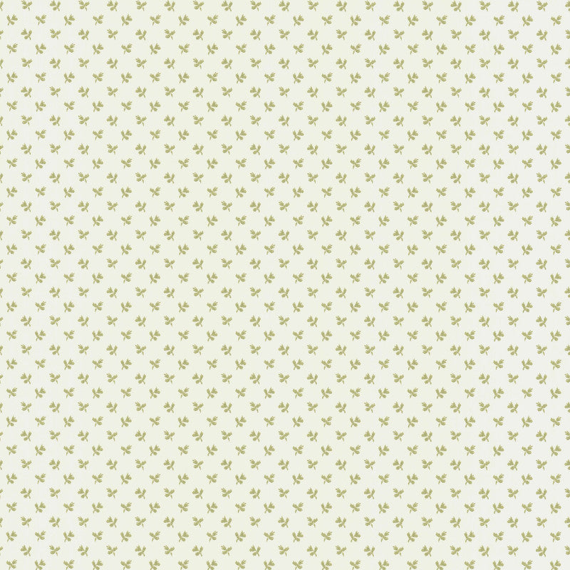 media image for Tiny Flower Wallpaper in Olive 246