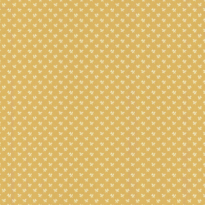 product image of Tiny Flower Wallpaper in Golden Yellow 538