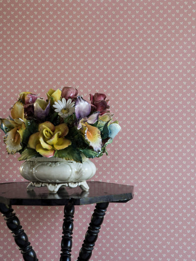 product image for Tiny Flower  Wallpaper in Powder Pink 50