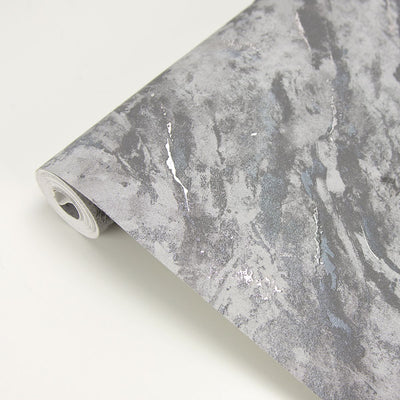 product image for Titania Marble Texture Wallpaper in Pewter from the Polished Collection by Brewster Home Fashions 54