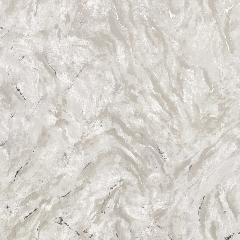 media image for Titania Marble Texture Wallpaper in Silver from the Polished Collection by Brewster Home Fashions 286