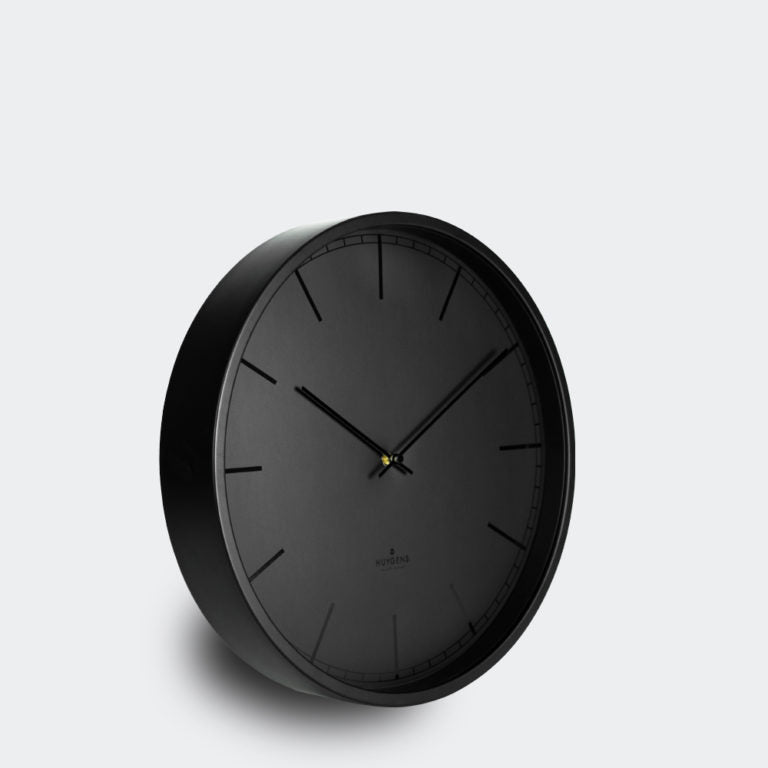 media image for Tone25 Silent Wall Clock Black Index 220