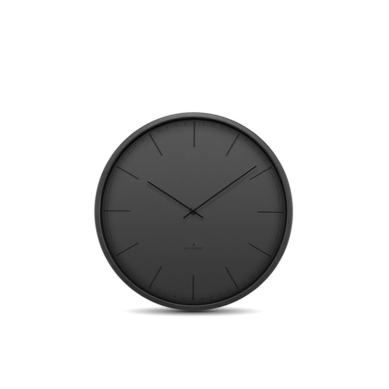 media image for Tone25 Silent Wall Clock Black Index 218
