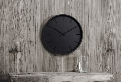product image for Tone45 Silent Wall Clock Black Index 84