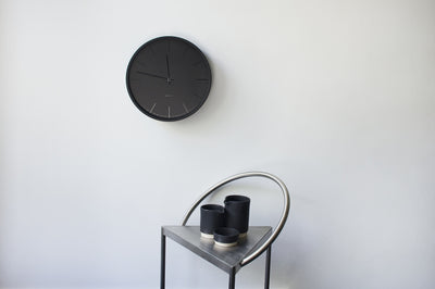 product image for Tone25 Silent Wall Clock Black Index 16