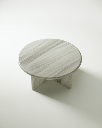 product image for plinth small circular marble coffee table csl3312 slm 7 13