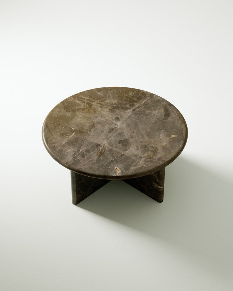 media image for plinth large circular marble coffee table csl3315 slm 8 239