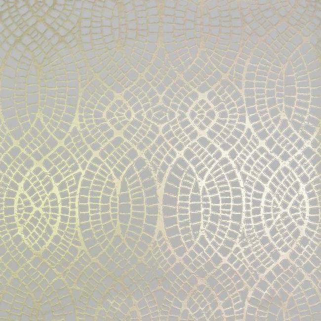 media image for sample tortoise wallpaper in almond and gold by antonina vella for york wallcoverings 1 256
