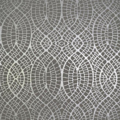 product image for Tortoise Wallpaper in Grey and Silver by Antonina Vella for York Wallcoverings 56