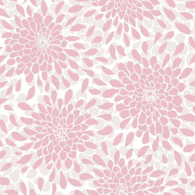 product image of sample toss the bouquet peel stick wallpaper in pink by roommates for york wallcoverings 1 577