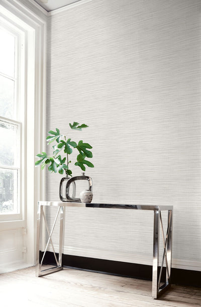 product image for Toweling Faux Linen Wallpaper in Winter Fog from the Living With Art Collection by Seabrook Wallcoverings 17