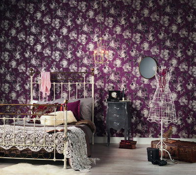 product image for Traditional Floral Wallpaper design by BD Wall 86