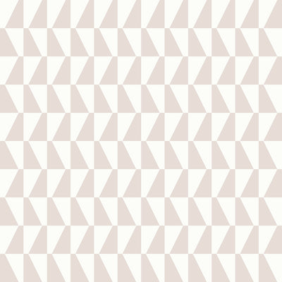product image for Trapez Blush Geometric Wallpaper from the Scandinavian Designers II Collection by Brewster 18