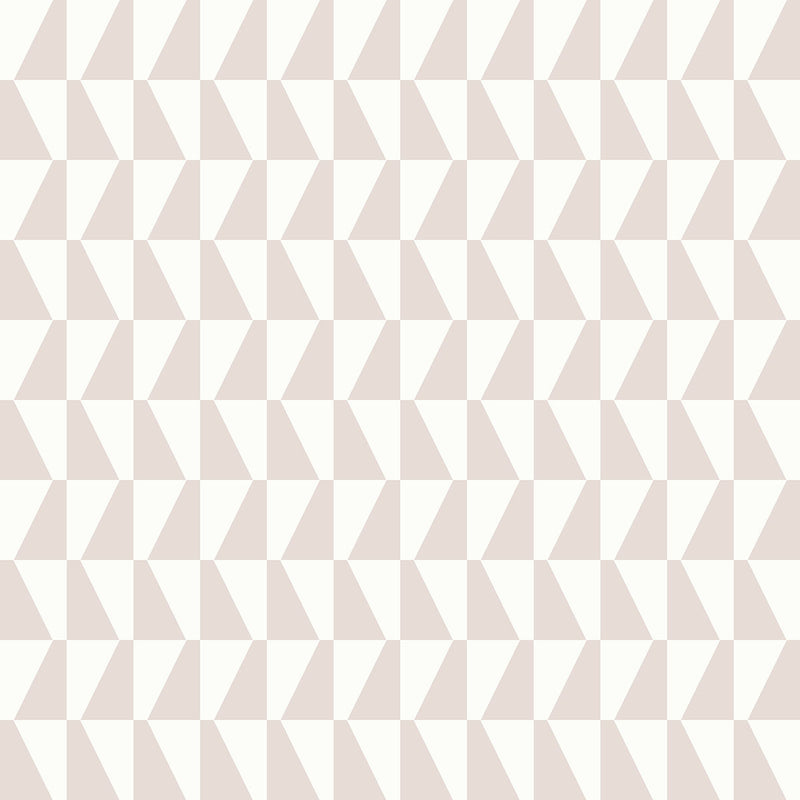 media image for Trapez Blush Geometric Wallpaper from the Scandinavian Designers II Collection by Brewster 295