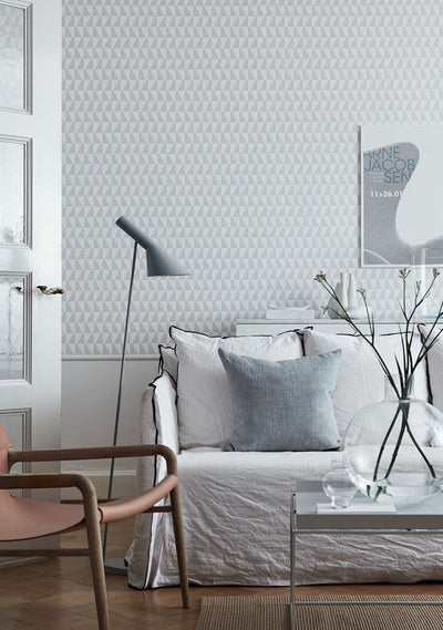 product image for Trapez Geometric Wallpaper from the Scandinavian Designers II Collection by Brewster 64