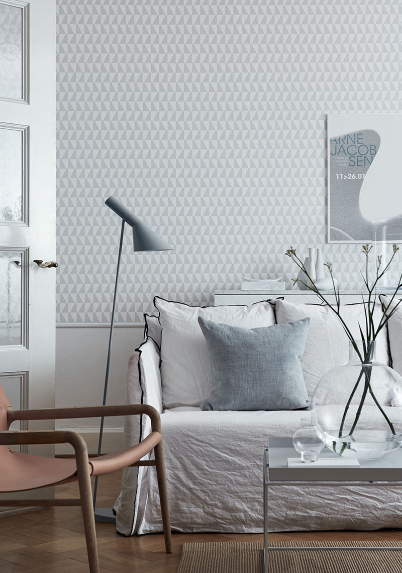 media image for Trapez Geometric Wallpaper from the Scandinavian Designers II Collection by Brewster 262