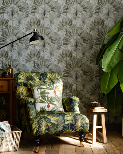 product image for Traveller's Palm Wallpaper in Neutral from the Wallpaper Compendium Collection by Mind the Gap 36