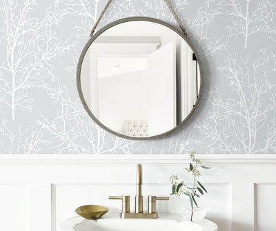 product image for Tree Branches Peel-and-Stick Wallpaper in Daydream Grey by NextWall 45