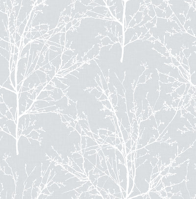 product image for Tree Branches Peel-and-Stick Wallpaper in Daydream Grey by NextWall 49