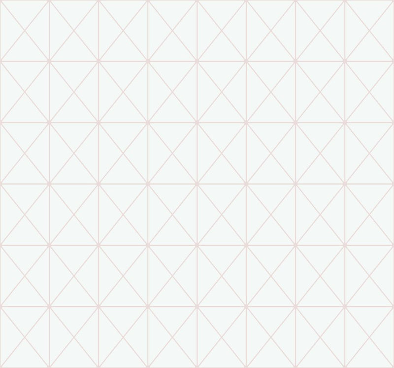 media image for Triangle Geo Wallpaper in Blush Glitter and Off-White from the Casa Blanca II Collection by Seabrook Wallcoverings 237