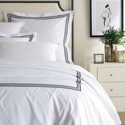 product image of trio black duvet cover by annie selke pc1800 fq 1 520