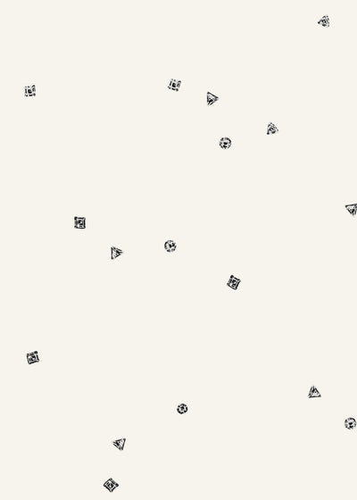product image for Triple Gem Wallpaper in Chah by Melodie Provenzano for Cavern Home 79