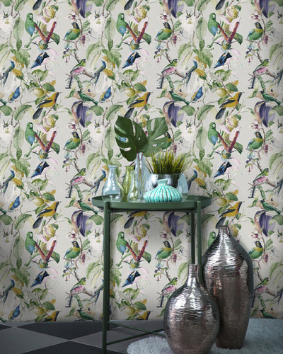 product image for Tropical Birds Wallpaper from Collection II by Mind the Gap 56