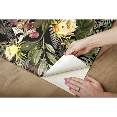 product image for Tropical Flowers Peel & Stick Wallpaper by RoomMates for York Wallcoverings 55