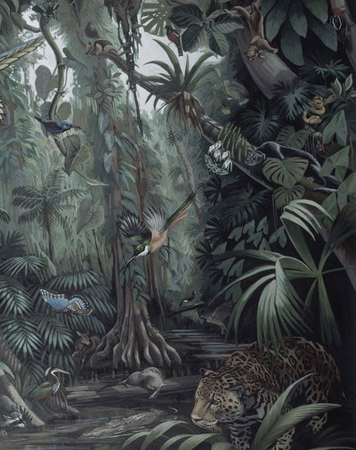 product image for Tropical Landscape 004 Wallpaper Panel by KEK Amsterdam 25