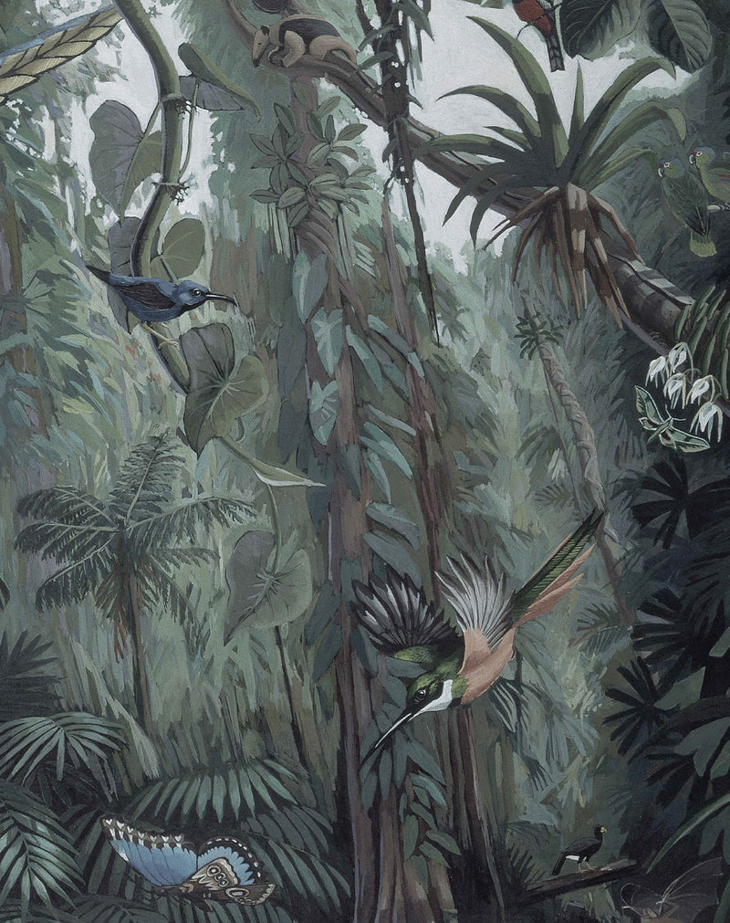 media image for Tropical Landscape 004 Wallpaper Panel by KEK Amsterdam 290