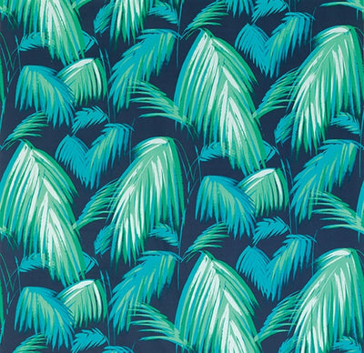 product image of Tropicana Fabric in Dark Petrol and Emerald by Matthew Williamson for Osborne & Little 553