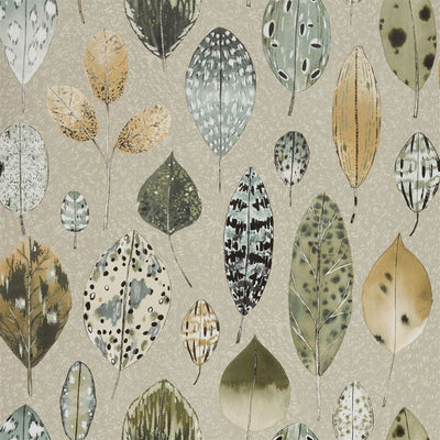 product image for Tulsi Wallpaper in Birch from the Zardozi Collection by Designers Guild 66