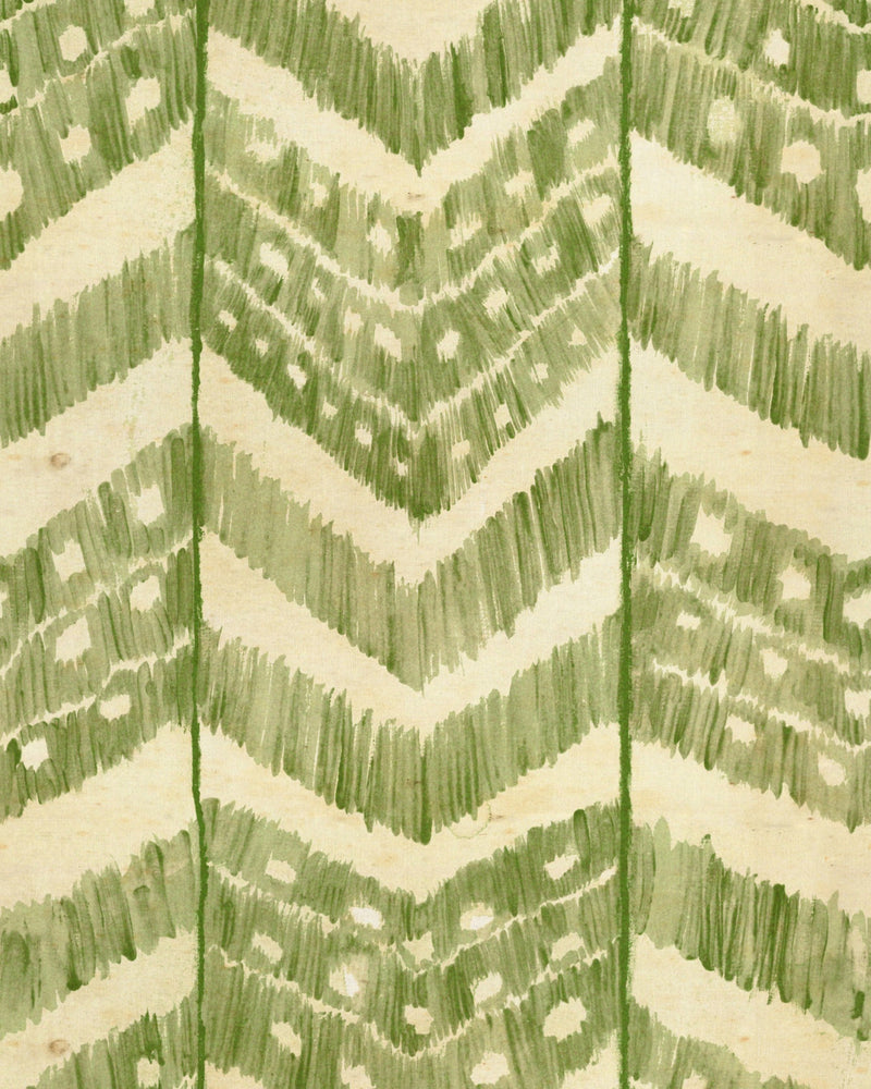 media image for Turkish Ikat Wallpaper in Foliage from the Sundance Villa Collection by Mind the Gap 227