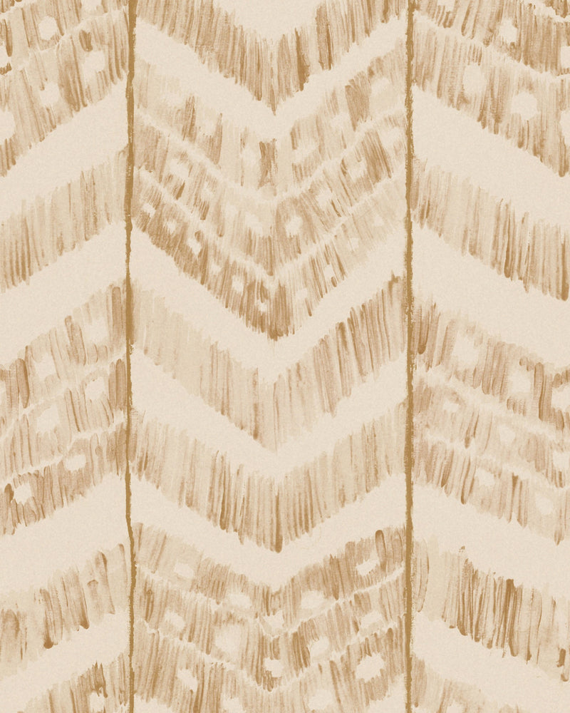 media image for Turkish Ikat Wallpaper in Taupe from the Sundance Villa Collection by Mind the Gap 212