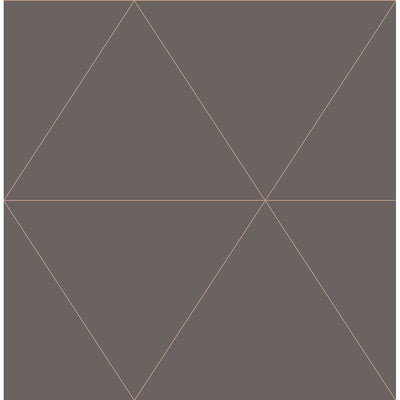 product image of Twilight Geometric Wallpaper in Grey from the Moonlight Collection by Brewster Home Fashions 589