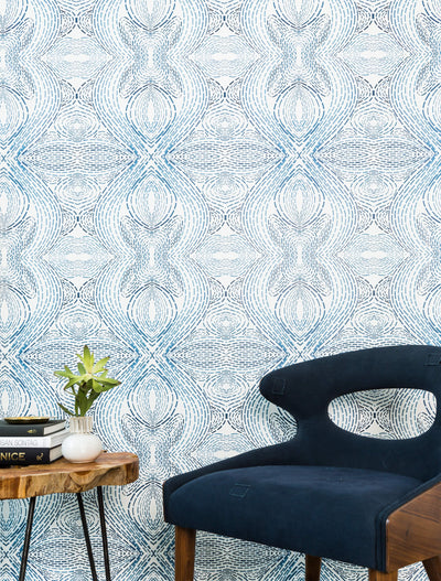 product image of Twisted Stitcher Wallpaper in Abbey Road by Anna Redmond for Abnormals Anonymous 587
