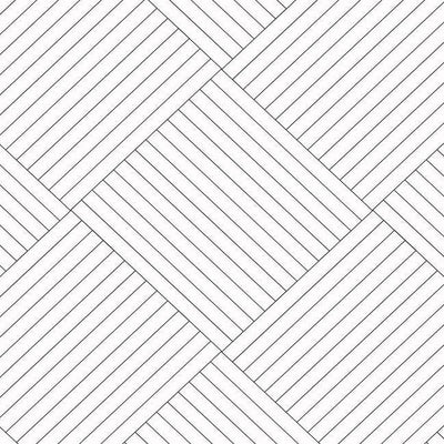 product image for Twisted Tailor Wallpaper in White and Black from the Geometric Resource Collection by York Wallcoverings 9