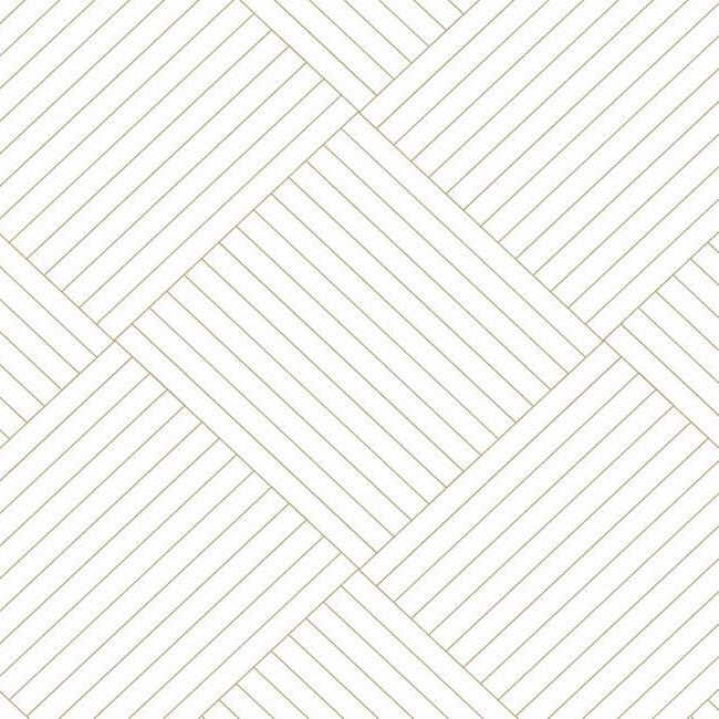 media image for sample twisted tailor wallpaper in white and gold from the geometric resource collection by york wallcoverings 1 265