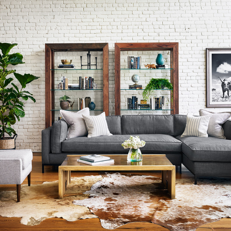 media image for Grammercy 2 Pc Chaise Sectional In Bennett Charcoal 260