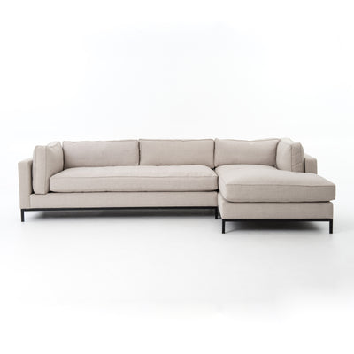 product image for Grammercy 2 Pc Chaise Sectional In Bennett Moon 85