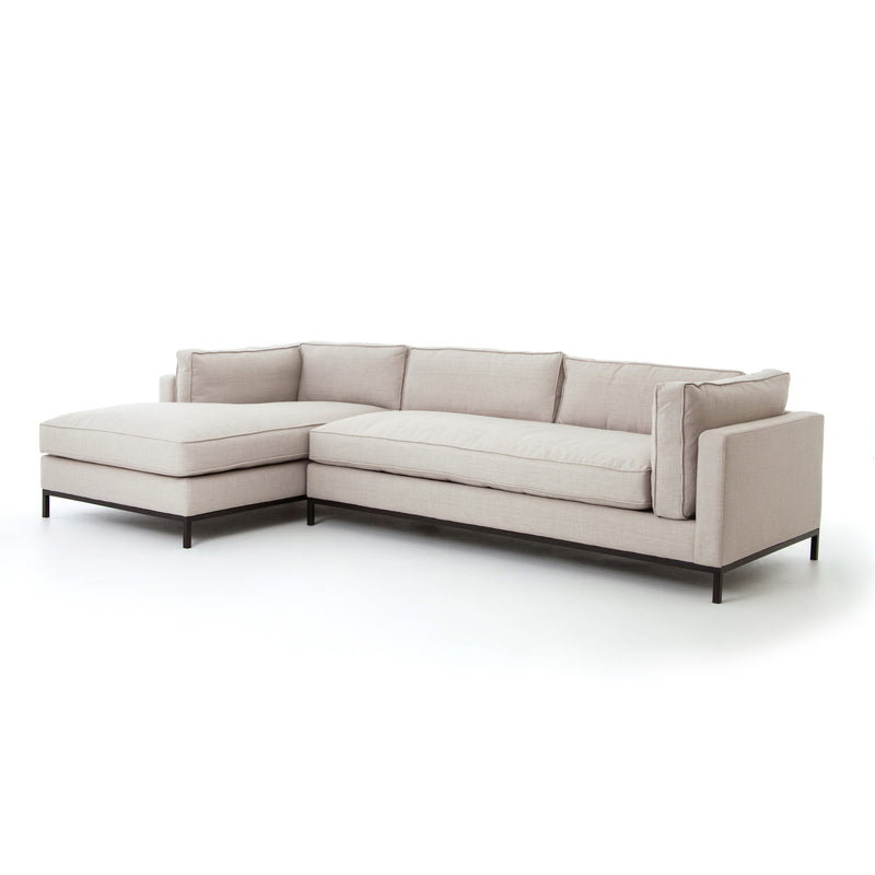 media image for Grammercy 2 Pc Chaise Sectional In Bennett Moon 295