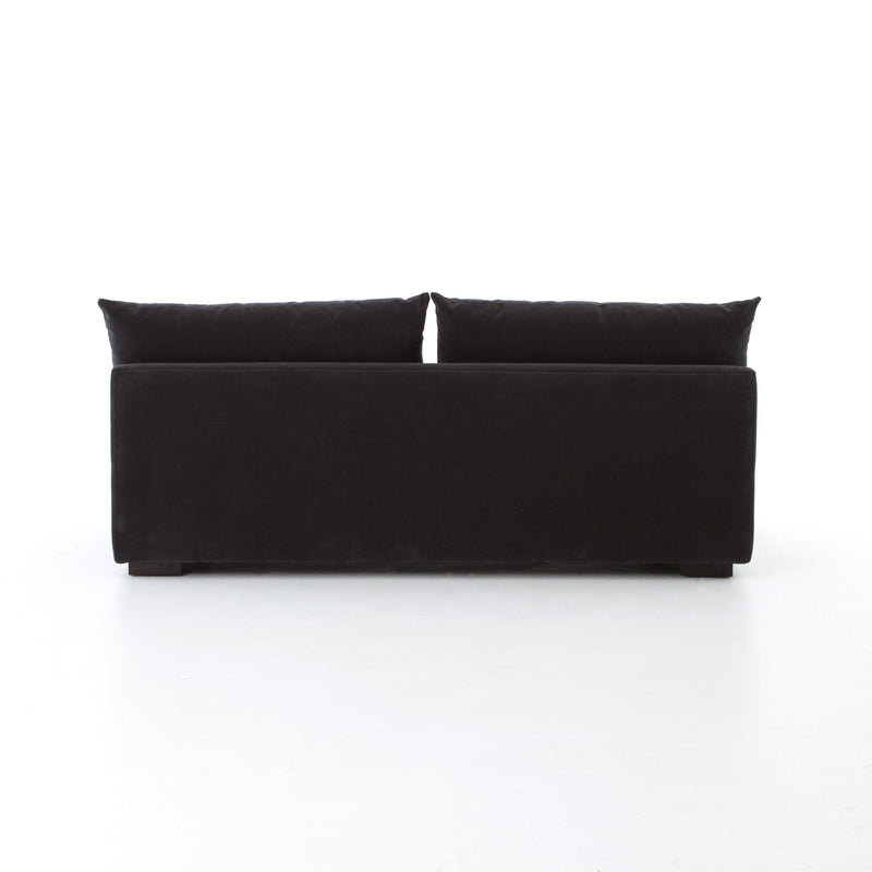 media image for Grant Armless Sofa In Henry Charcoal 248