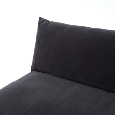 product image for Grant Armless Sofa In Henry Charcoal 54