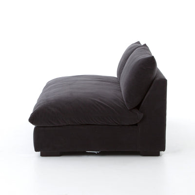 product image for Grant Armless Sofa In Henry Charcoal 47