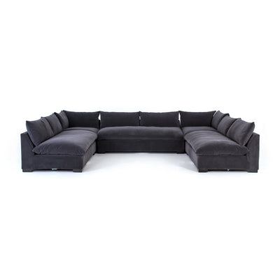 product image for Grant 5 Pc Sectional In Henry Charcoal 74