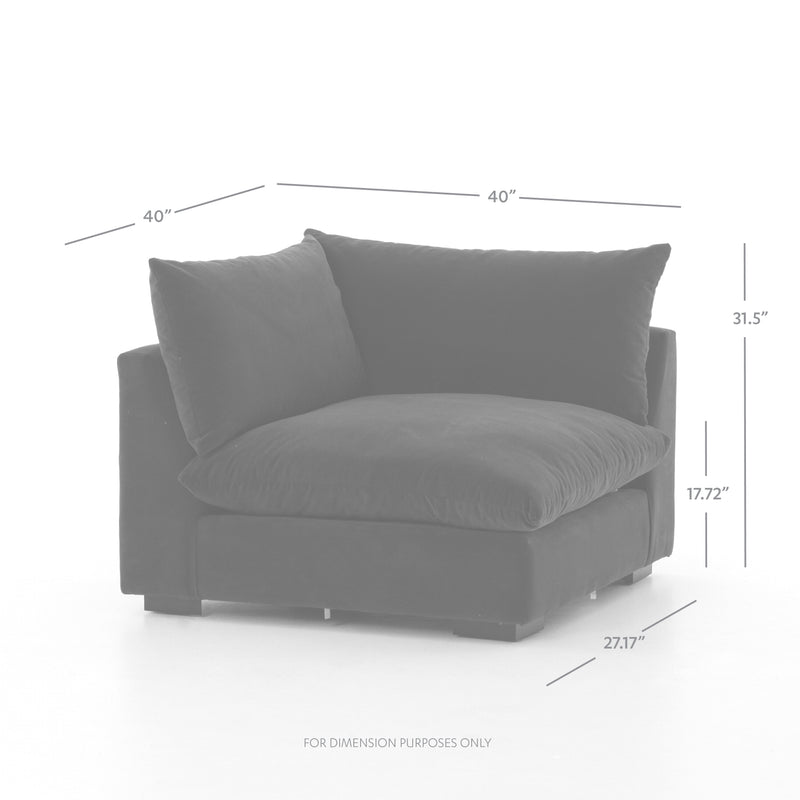 media image for Grant Sectional Corner In Henry Charcoal 284