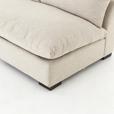 product image for Grant Armless Sofa In Oatmeal 10
