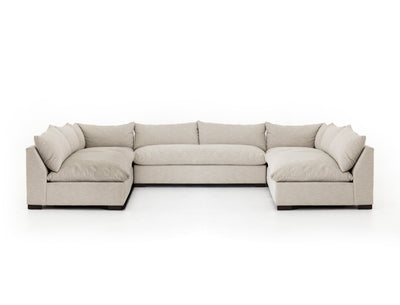 product image for Grant 5 Pc Sectional In Ashby Oatmeal 76