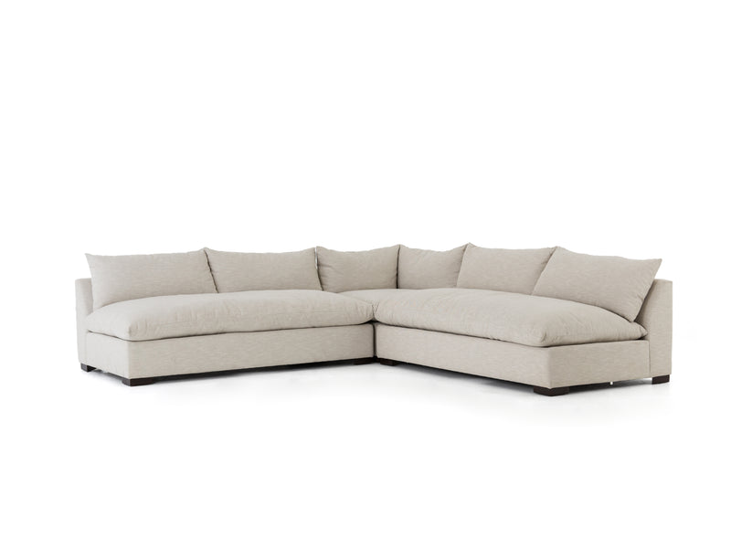 media image for Grant 3 Piece Sectional In Oatmeal 255